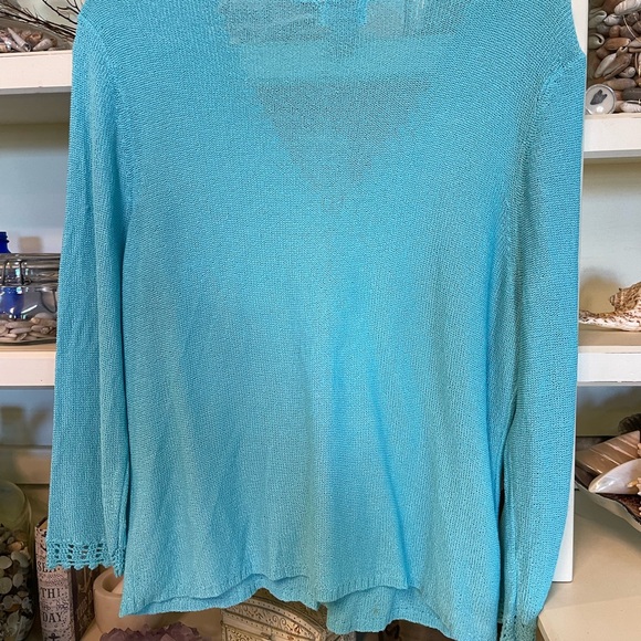 SOSport button up lightweight sweater - Picture 2 of 5